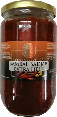 Produktbild von Koningsvogel Chilipaste Sambal Badjak extra scharf 750 g