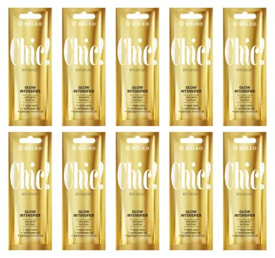 Immagine prodotto di Soleo Chic! Acceleratore Di Abbronzatura 10 Pezzi Set Per L'Abbronzatura