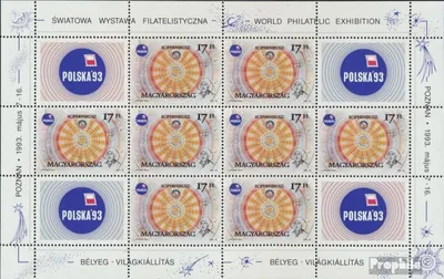 Produktbild von Briefmarken Ungarn 1993 Mi 4243Klb Kleinbogen (kompl.Ausg.) postfrisch Philatelie