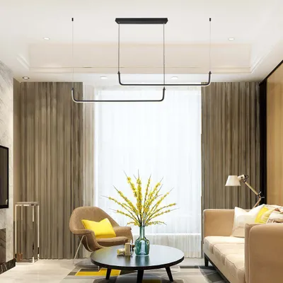 Produktbild von Designer-Hängelampen - Schwarz - IP20 - 24W - 2500 Lumen - 4000K