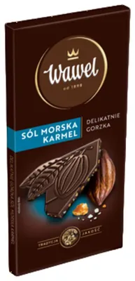 Image de Wawel Wafelek Premium Caramel salé 90 g