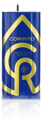 Produktbild von Corinto Olivenöl Extra Vergine 5L Aus Griechenland Kaltgepresst Sorte Manaki Niedriger Saeuregehalt 03 Olivenoel Fuer Salate