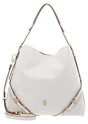Produktbild von U.S. POLO ASSN. Schultertasche Guildford Tall Hobo Bag Cream White creme