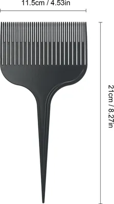 Obrázek produktu pro Hřeben na úpravu vlasů, barvení, barvení, tónování, stříhání, salón, kadeřnické nástroje
