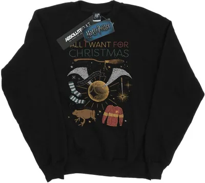 Zdjęcie produktu dla Bluza męska Harry Potter – „All I Want For” BI28091 (XXL) (czarna)