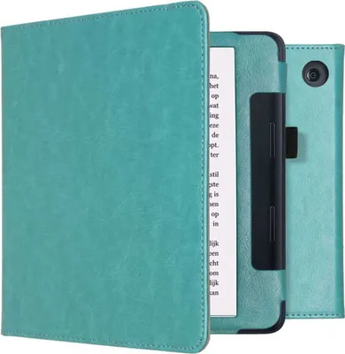 Produktbild von imoshion Vegan Leather Klapphülle Kobo Sage / Tolino Epos 3 - Hellblau