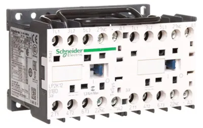Produktbild von Wendeschütz 12A 5,5 kW 24V DC LP2K1201BD