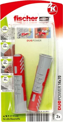 Produktbild von Dübel DUOPOWER 14x70 K