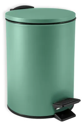 Produktbild von Spirella Treteimer Cannes - salbeigrun - 3L - Metall - 17 x 25 cm