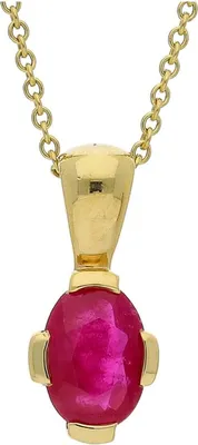 Produktbild von JuwelmaLux Anhänger 585/000 (14 Karat) Gold mit Rubin JL30-02-1346