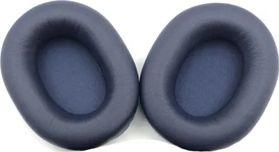 Obrázok produktu pre INF Pár koženkových náušníkov pre slúchadlá Sony WH-1000XM5 a XM6 - Komfort Modrá