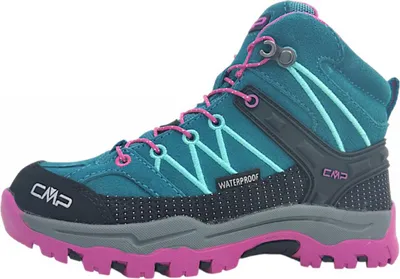 Image de CMP : Chaussures de sport pour enfants, chaussures de randonnée, couleur turquoise, pour la randonnée