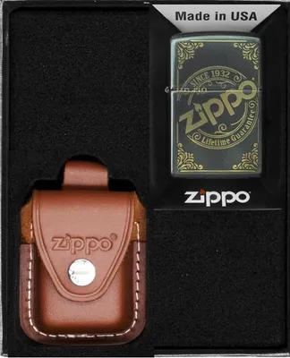 Obrázok produktu pre Sada zapaľovačov ZIPPO IRIDESCENT LOGO LASER ENGRAVED dar No2