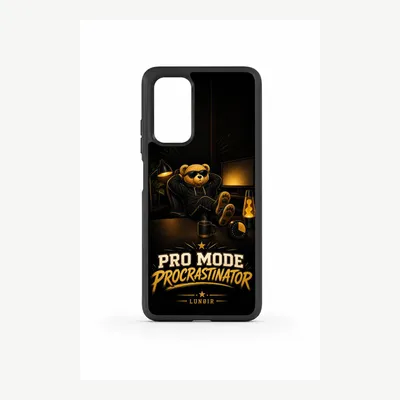 Produktbild von Xiaomi Redmi Note 10 4G Hülle Handyhülle Schutzhülle Case mit Prokrastination Motiv – LUNØIR ©