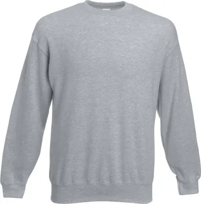 Produktbild von Fruit of the Loom 62-202-0 | Classic Set-in Sweatshirt | Pullover - Farbe: Heather Grey - Größe: XXL