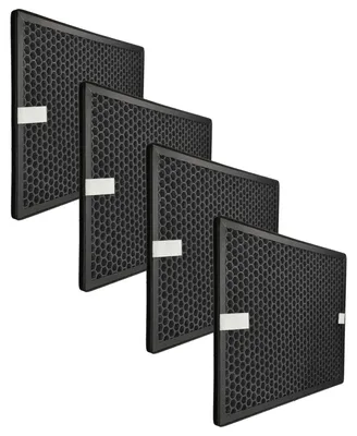 Produktbild von vhbw 4x Aktivkohlefilter Ersatz für Philips FY1413/30 für Luftreiniger - Luftfilter Schwarz