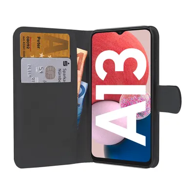Produktbild von Handyhülle für Samsung Galaxy A13 (5G) Book Cover Classic mit Magnetverschluss, Standfunktion und Kartenfächern