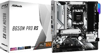 Obrázek produktu pro ASRock B650M Pro RS AM5 mATX HDMI/DP DDR5 retail