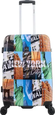 Produktbild von Saxoline Koffer The Big Apple aus robustem ABS/PC-Material multicoloured One Size