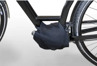 Produktbild von Longus E-Bike Motor Cover für E-Bike Mittelmotoren schwarz