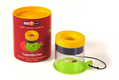 Produktbild von Lupenbecher zur Insektenbeobachtung mit 5-facher Vergrößerung, H 65 mm, ø 60 mm
