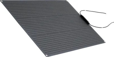 Obrázek produktu pro SucceBuy 100W monokrystalický solární modul, poloflexibilní solární panel s výstupem MC4, vodotěsný, IP67, ideální pro lodě, obytné vozy, automobily, kabiny a zakřivené povrchy