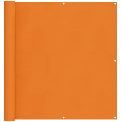 Image de vidaXL Brise-vue pour balcon Orange 120 x 200 cm