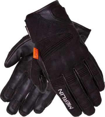 Productafbeelding van Merlin Mahala D3O motorhandschoenen, zwart, maat 3XL