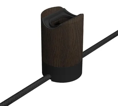 Produktbild von Creative Cables Spostaluce Esse14-set Mit S14d-lampenfassung Braun  Braun One Size