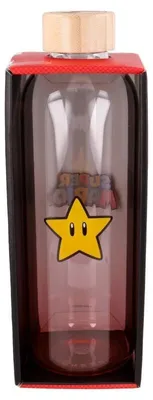 Obrázek produktu pro Skleněná láhev Super Mario Bros, objem 1030 ml