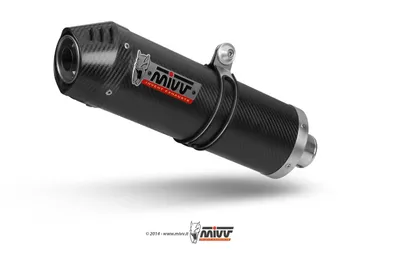 Obrázek produktu pro MIVV Oválný výfuk schválený z uhlíkových vláken pro HONDA cb 500 x 2016-2016