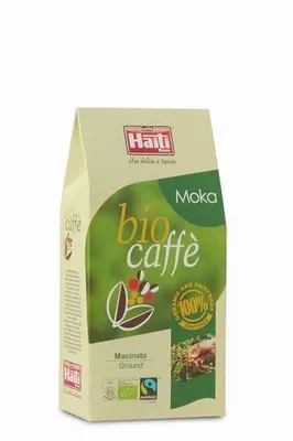 Produktbild von Caffè Haiti Roma Biocaffè Moka 100% 100% Fairtrade gemahlener Kaffee 250 g