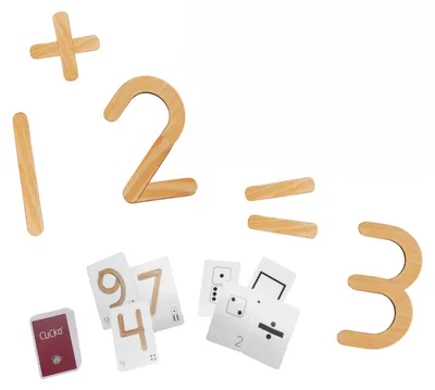 Produktbild von Eduplay Rechenkasten Lernspielzeug 23-teilig mehrfarbig