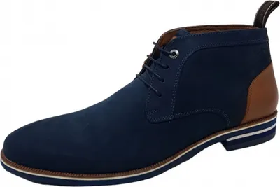Zdjęcie produktu dla Męskie buty za kostkę Salamander Valario w kolorze niebieskim, rozmiar 44