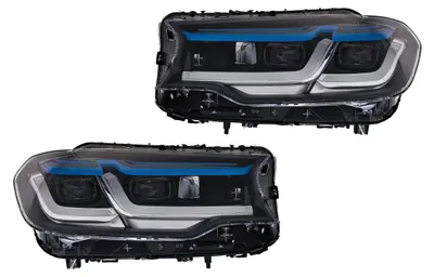 Produktbild von LED-Scheinwerfer für BMW 5er G30 Limousine G31 Touring 2017-2019 LCI Design.