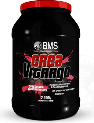Produktbild von BMS CreaVitargo 2000g Dose Erdbeere