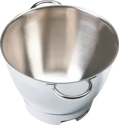 Produktbild von Edelstahl Schüssel, 4.6L Kapazität, Grau, Mit Griffen, Kompatibel mit Kenwood Chef Premier KMC570