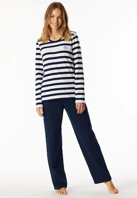Produktbild von Schiesser Damen Schlafanzug lang 36 admiral Stück