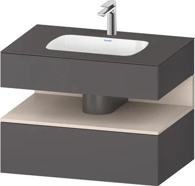 Produktbild von DURAVIT QA4785083490010 QTG EWT KWTU 800 Wß Hgl. Be
