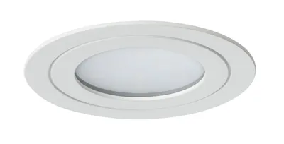 Image de Paulmann 93569 Kit d'éclairage encastré pour meubles Circuit LED rond 3x5,6W 17,5VA 230V/350mA 85mm blanc mat/métal