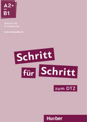 Image de Schritt für Schritt zum DTZ. Lehrerhandbuch