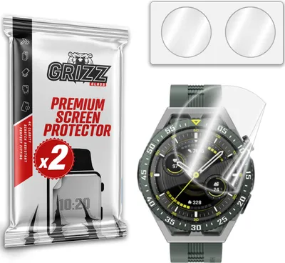 Produktbild von GrizzGlass Keramikfolie CeramicFilm für Huawei Watch GT 3 SE 46mm