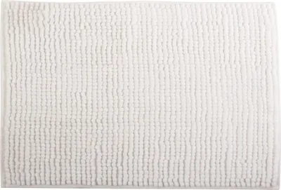 Produktbild von MSV Badteppich/Badematte fur den Boden - elfenbeinweis - 40 x 60 cm