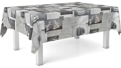 Rechteckige Tischdecke 220x140 cm, wasserdicht, schmutzabweisend
