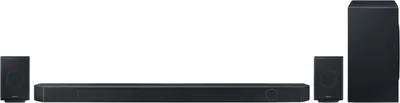 Produktbild von Samsung HW-Q995GC, 11.1.4 Kanäle, 656 W, 3D Sound, DTS:X, Dolby Atmos, Dolby Digital Plus, Dolby TrueHD, 656 W, Kabellos, 200 W