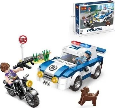 Produktbild von Polizei-Bausteine 185 Teile (Spielzeug)