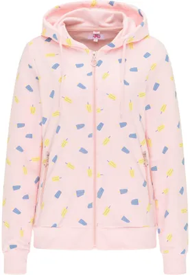 Produktbild von hoona Damen Sweatjacke 12609273-HO03, Hellrosa, L