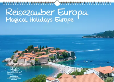 Produktbild von Reisezauber Europa Immerwährender Kalender DIN A3 Europa Stadt und Land - Seelenzauber