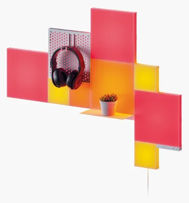 Productafbeelding van Nanoleaf N8100K02-10CB, Vierkant, Wandmontage, Binnen, IP20, RGB, 1200 K