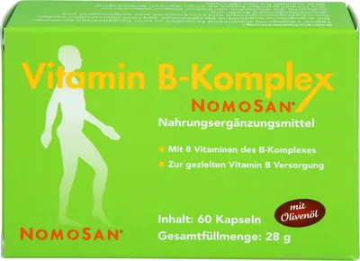 Produktbild von Vitamin B Komplex Nomosan, 60 St KAP